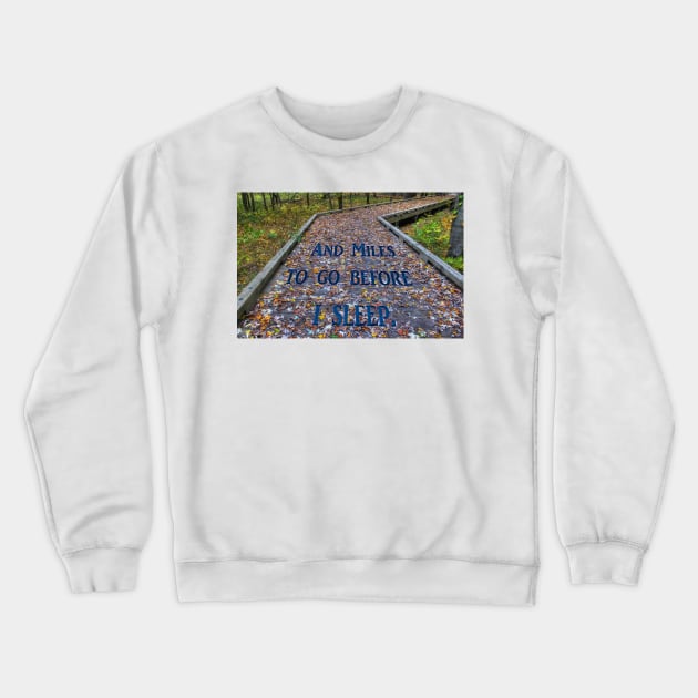 Path Crewneck Sweatshirt by ikshvaku